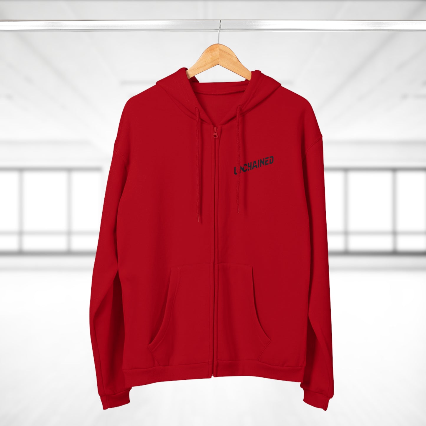 Hooded Zip Sweatshirt - Lone Surfer Umchained