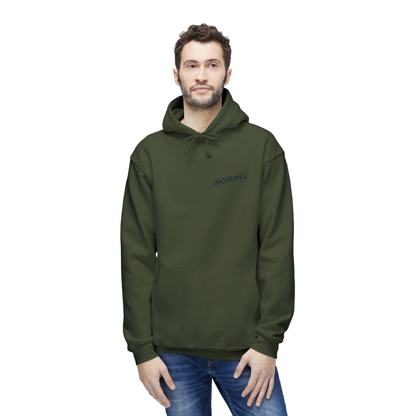Hooded Sweatshirt - Work Hard Go Surf