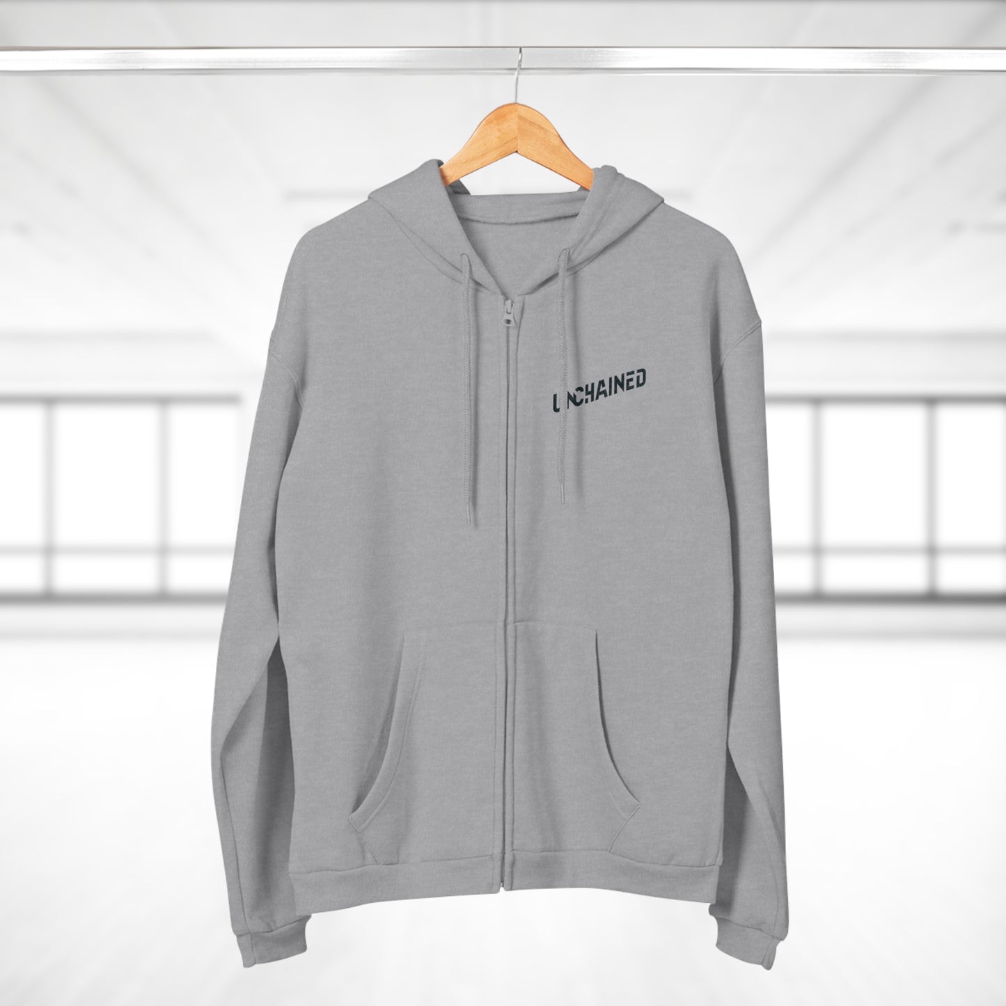 Hooded Zip Sweatshirt - Lone Surfer Umchained