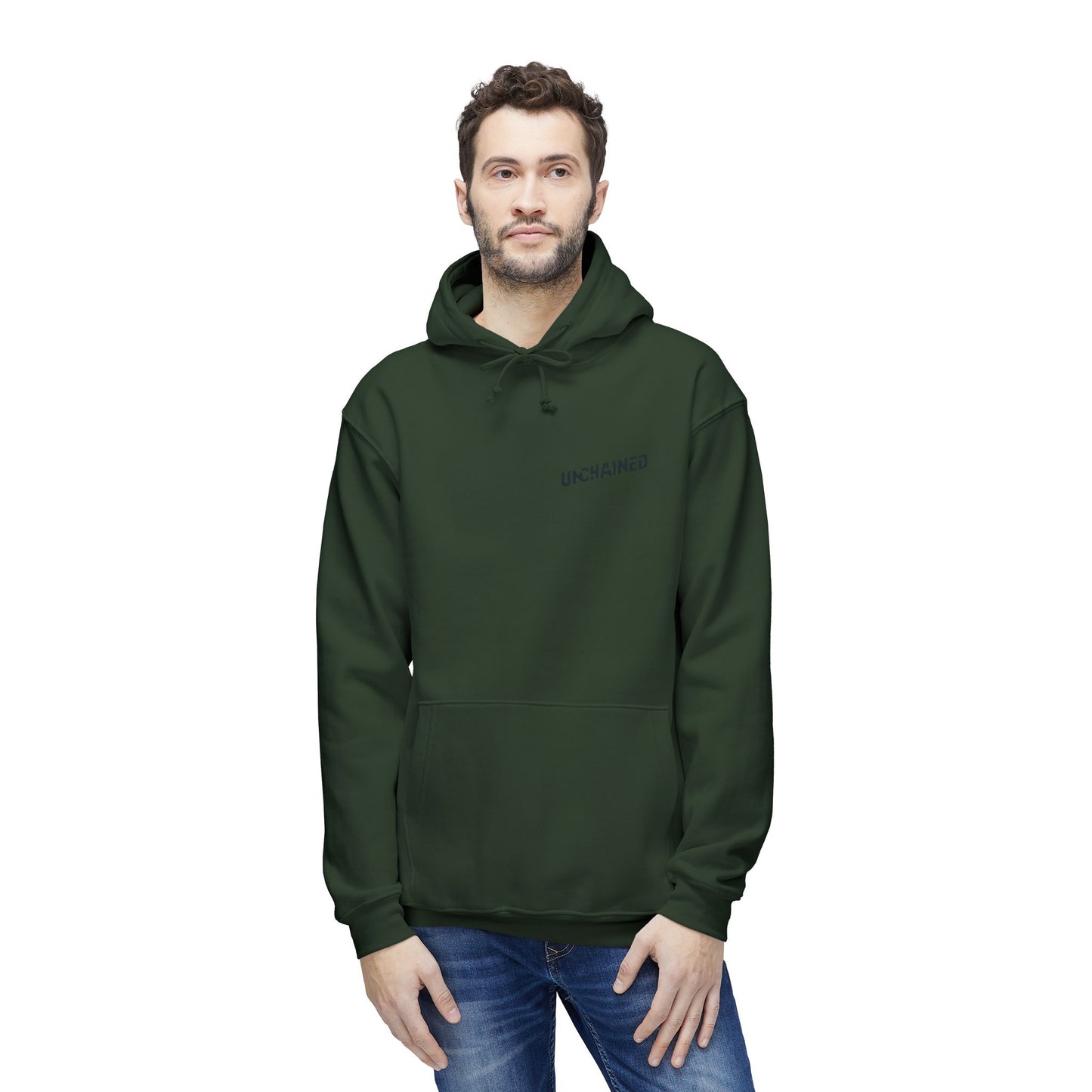 Hooded Sweatshirt - Work Hard Go Surf