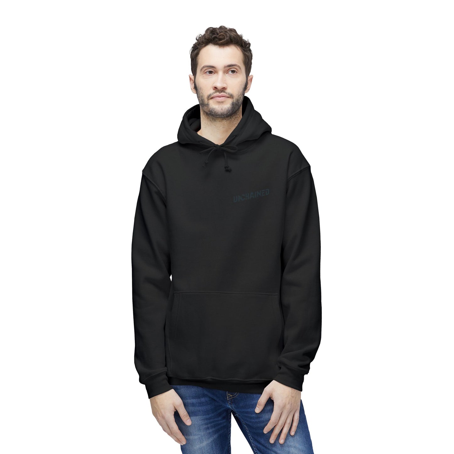 Hooded Sweatshirt - Work Hard Go Surf