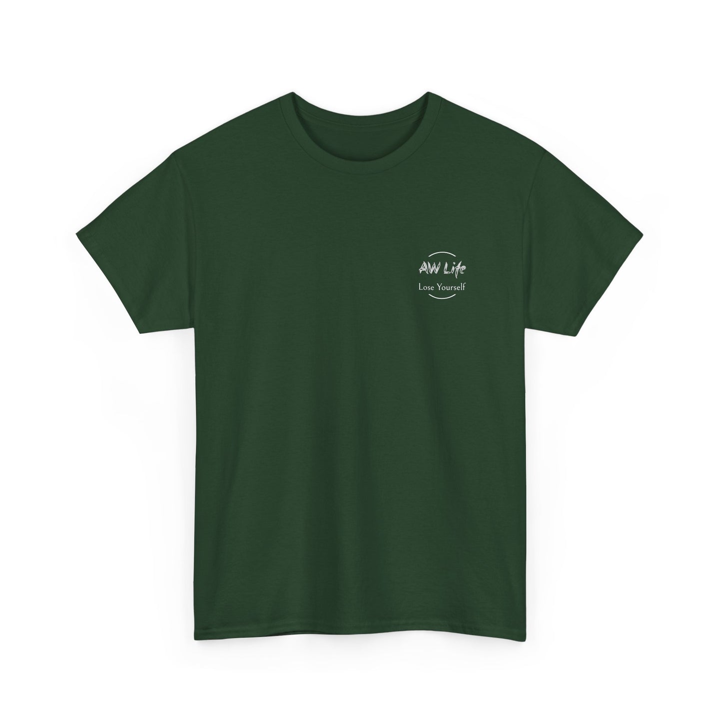 Mens Heavy Cotton Tee - Go Surf