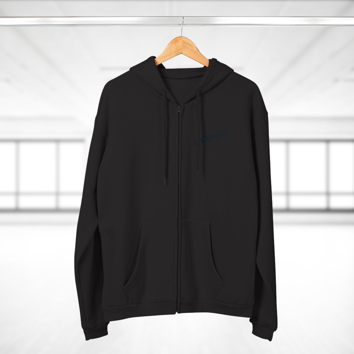 Hooded Zip Sweatshirt - Lone Surfer Umchained