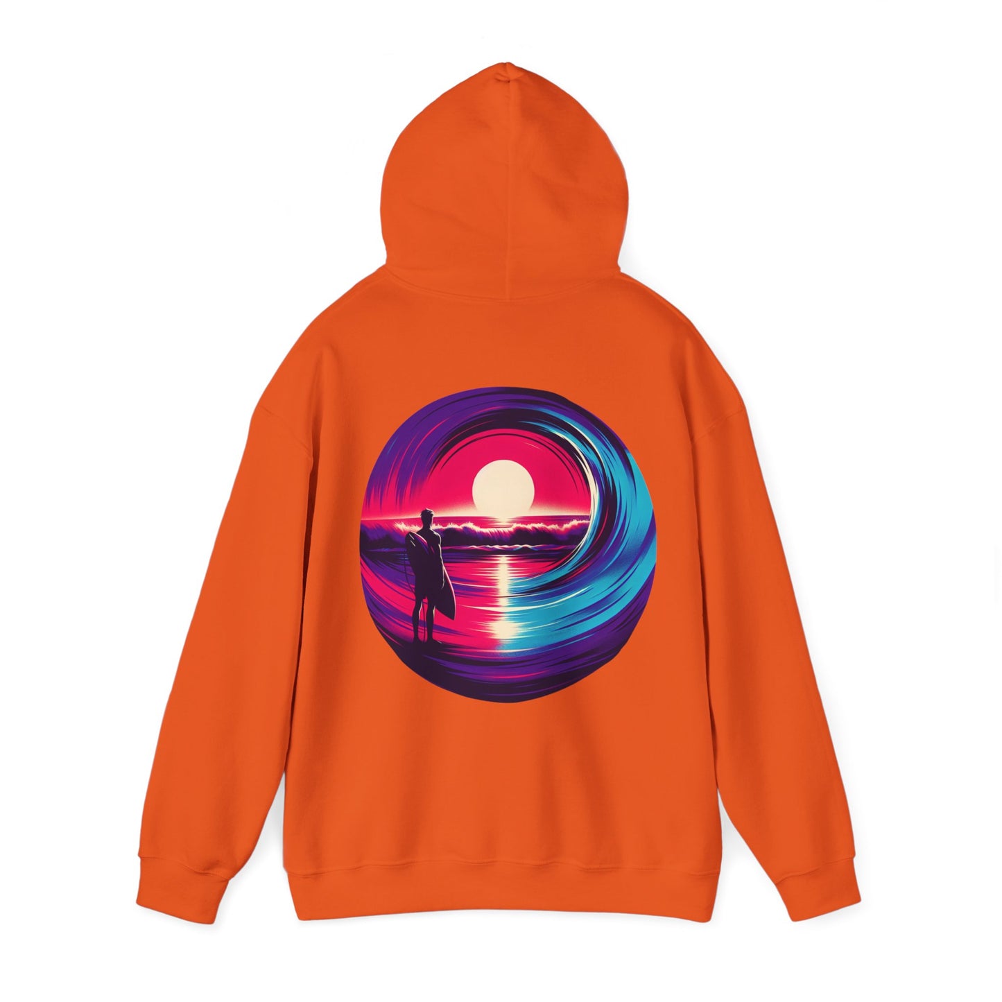 Hooded Sweatshirt - Sunset Surf