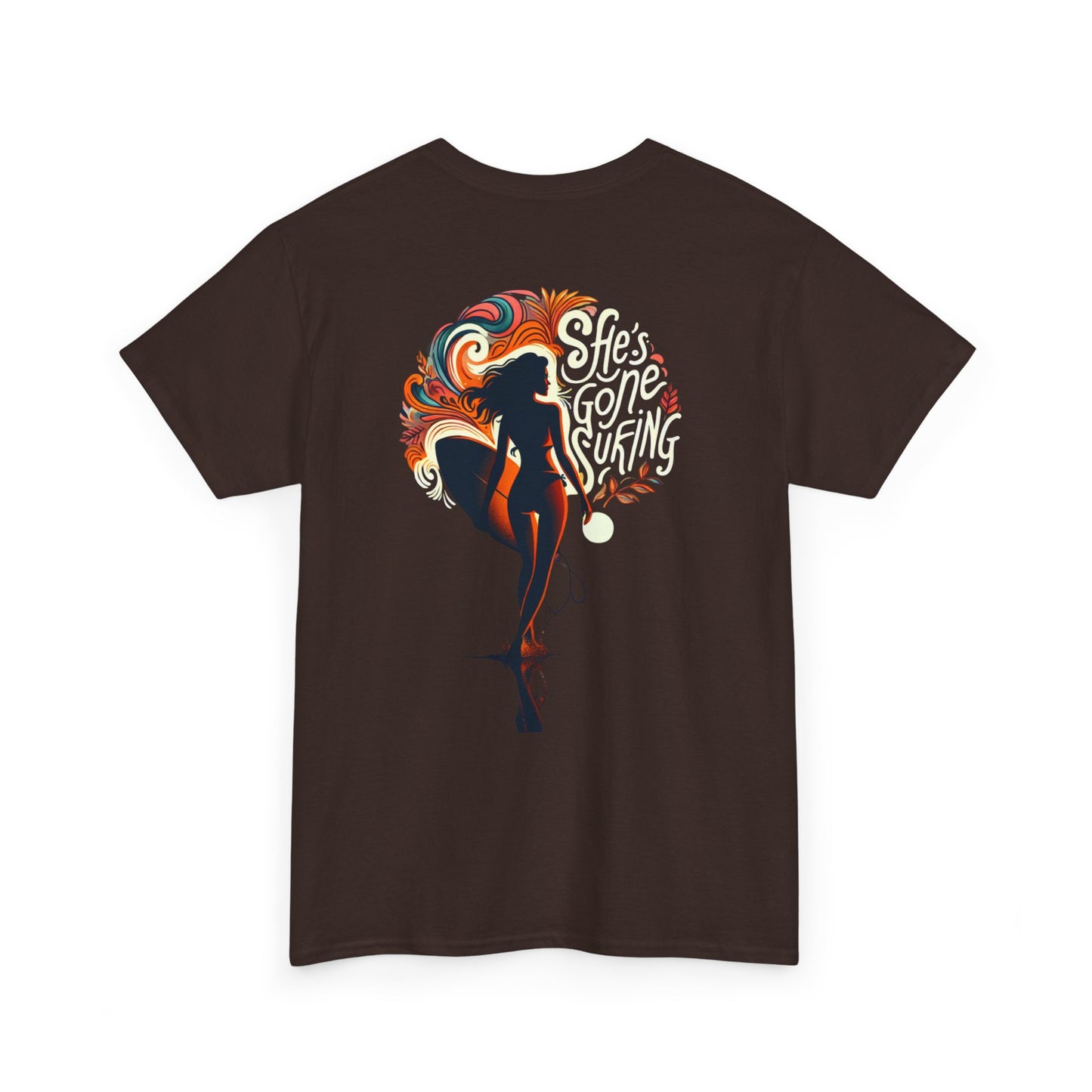 Cotton Tee - Shes gone surfing