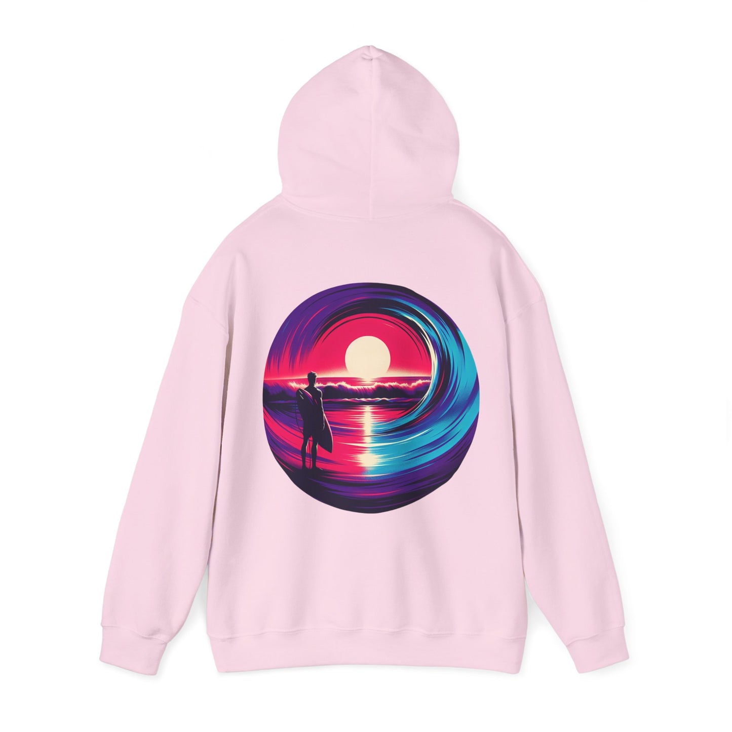 Hooded Sweatshirt - Sunset Surf