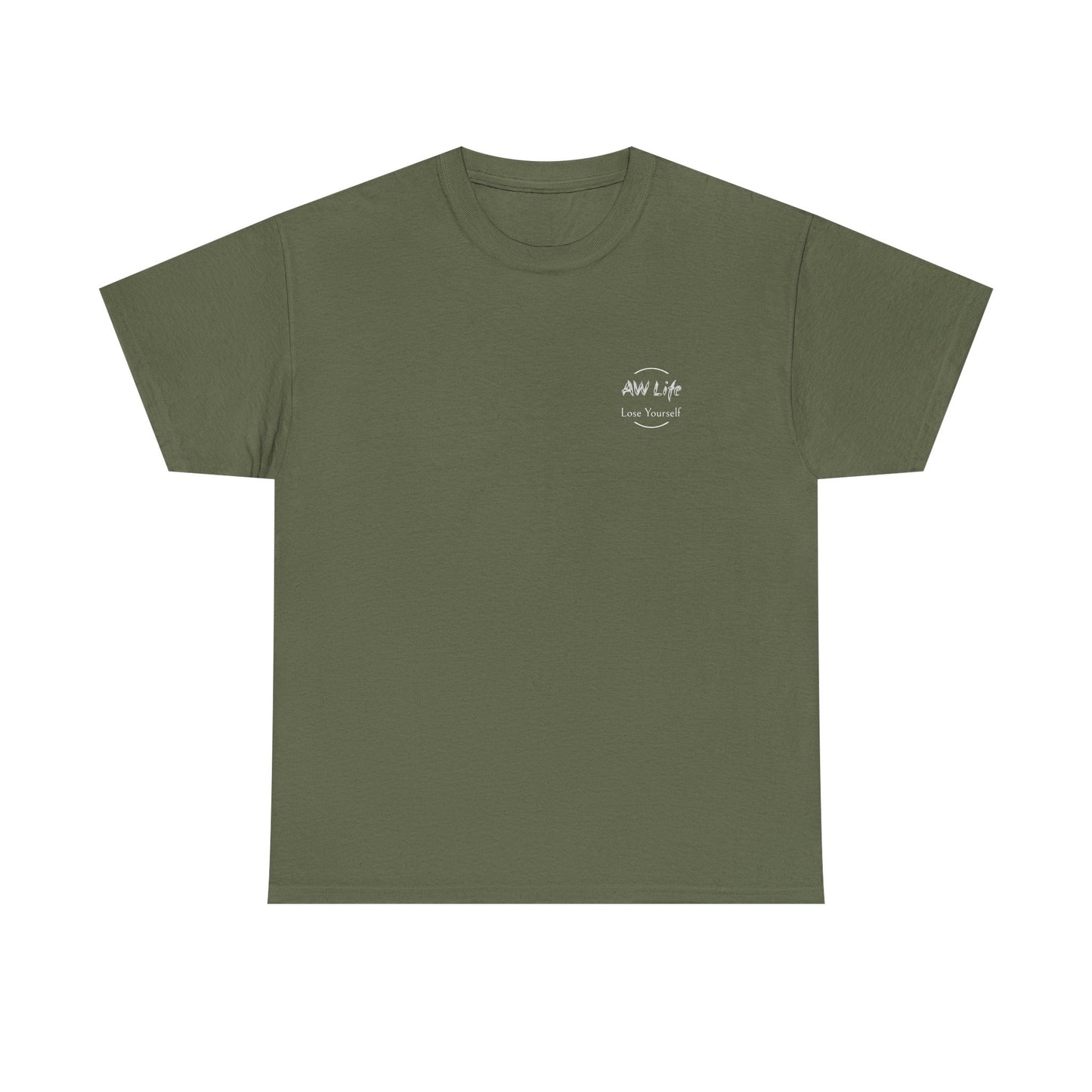 Mens Heavy Cotton Tee - Go Surf
