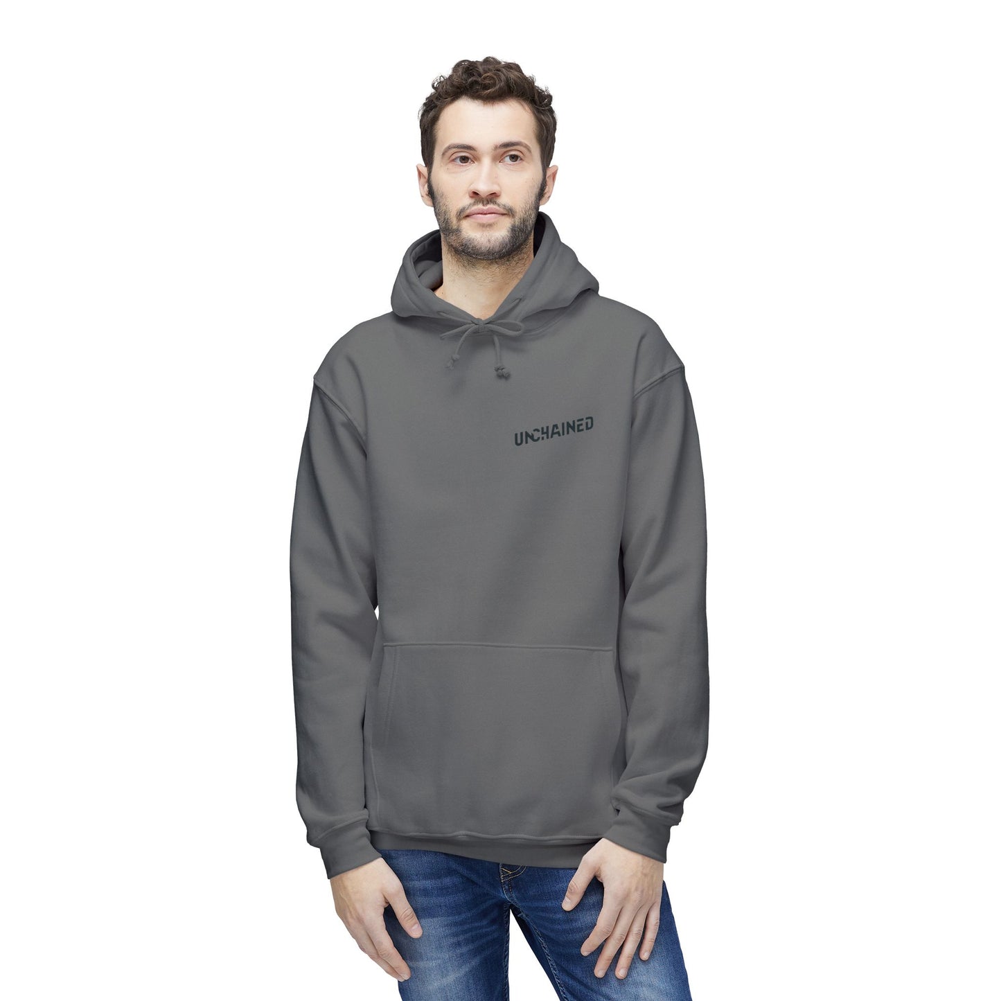 Hooded Sweatshirt - Work Hard Go Surf