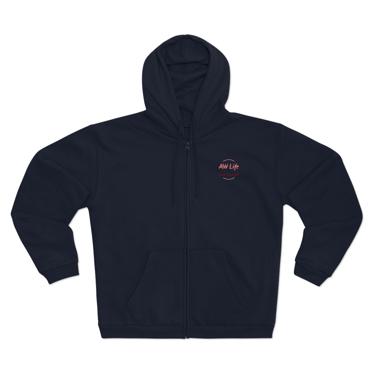 Mens Hooded Zip - Nautical