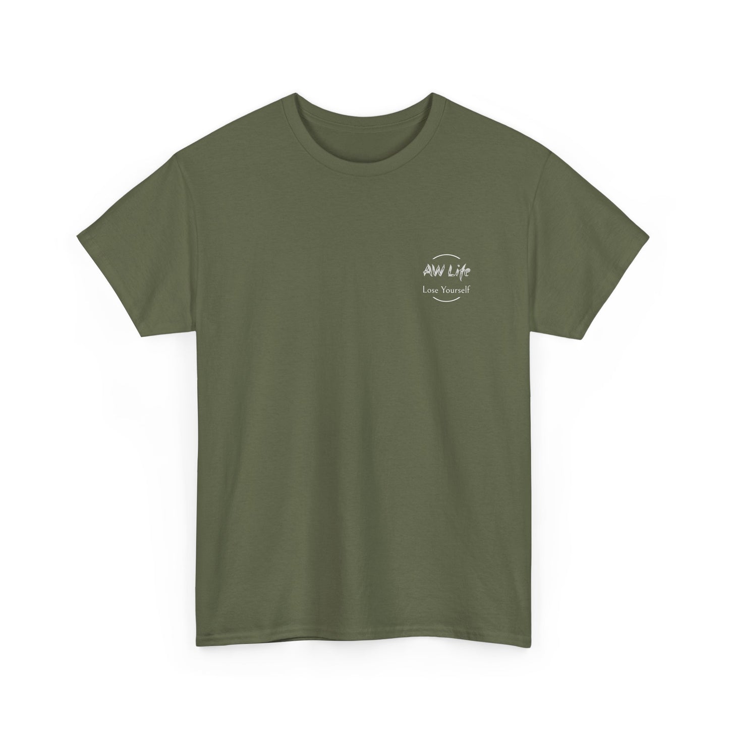 Mens Heavy Cotton Tee - Go Surf