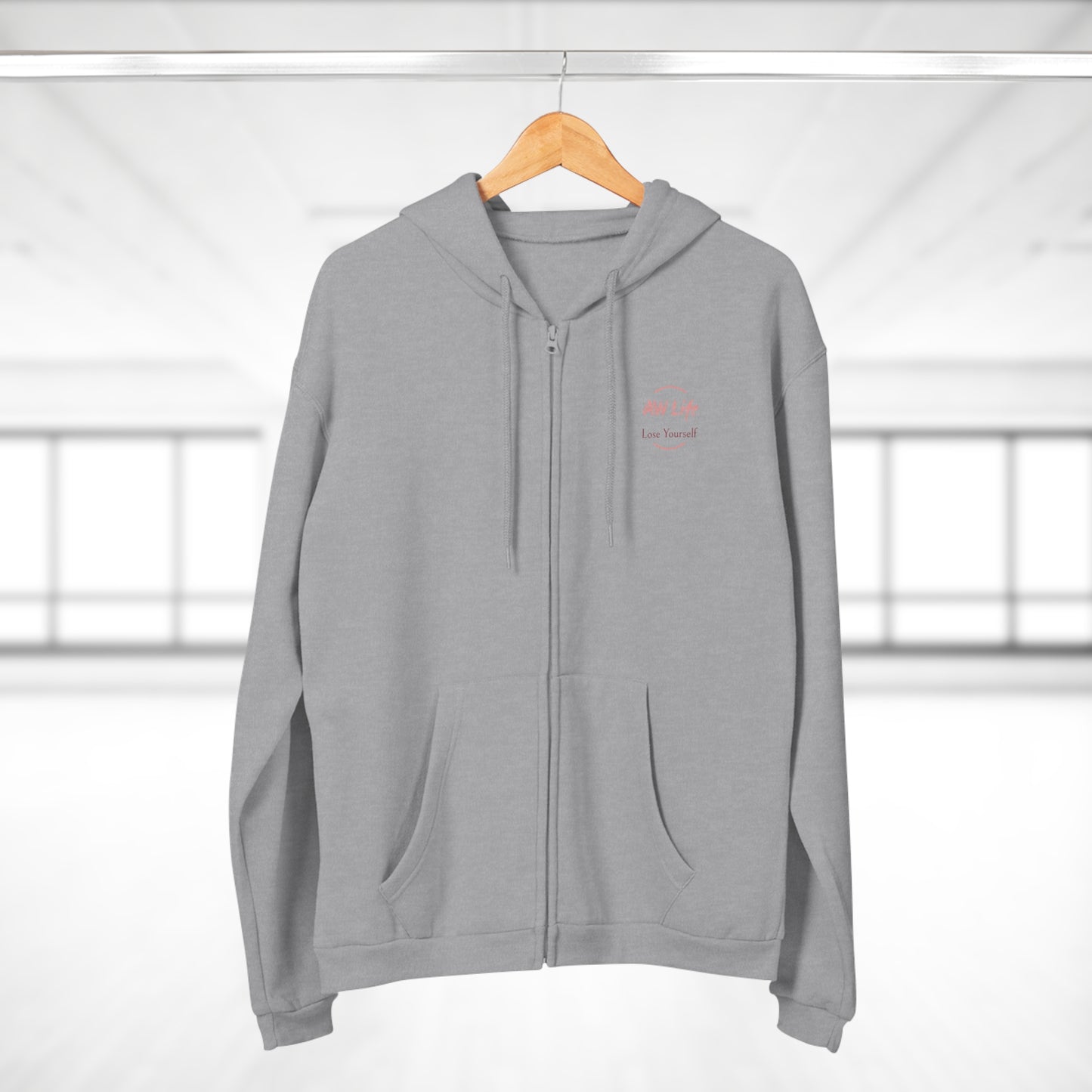 Mens Hooded Zip - Nautical