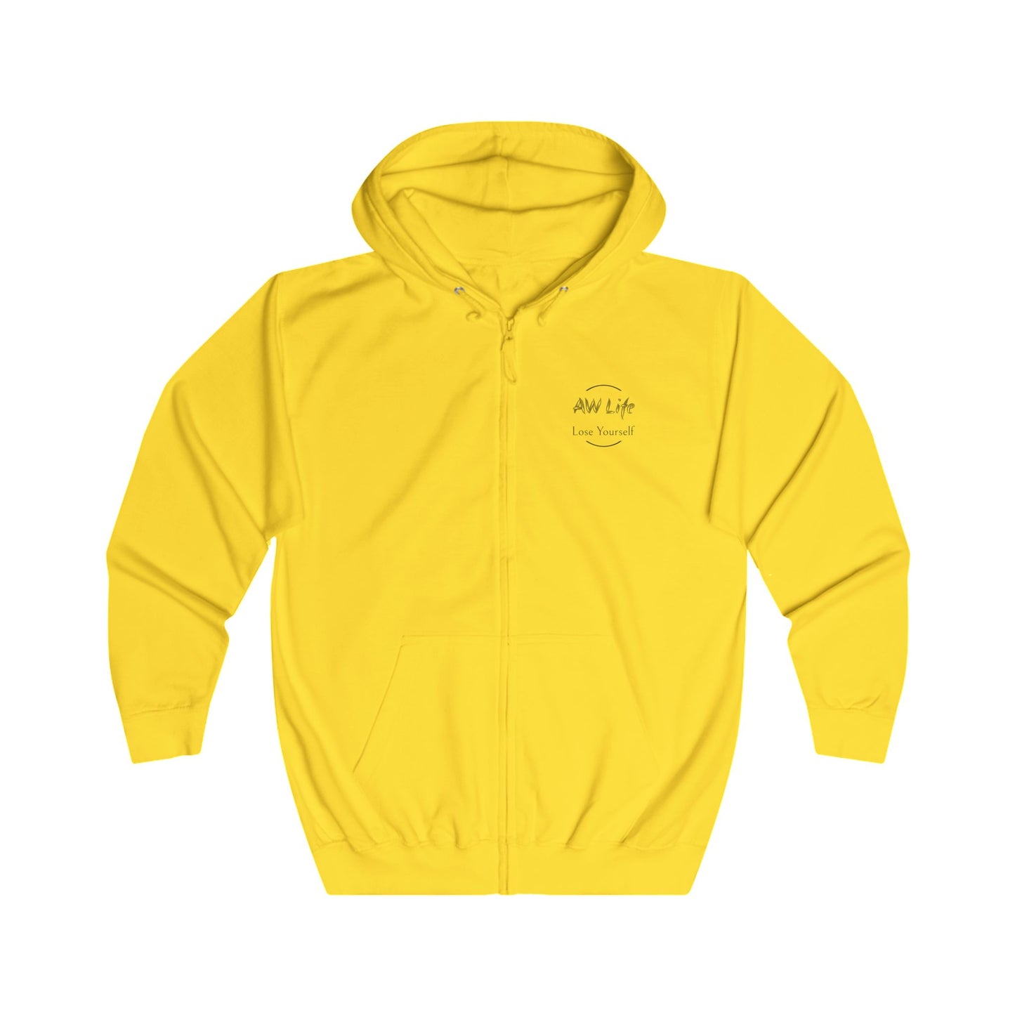 Womens Full Zip Hoodie - 'Gone Surfing'