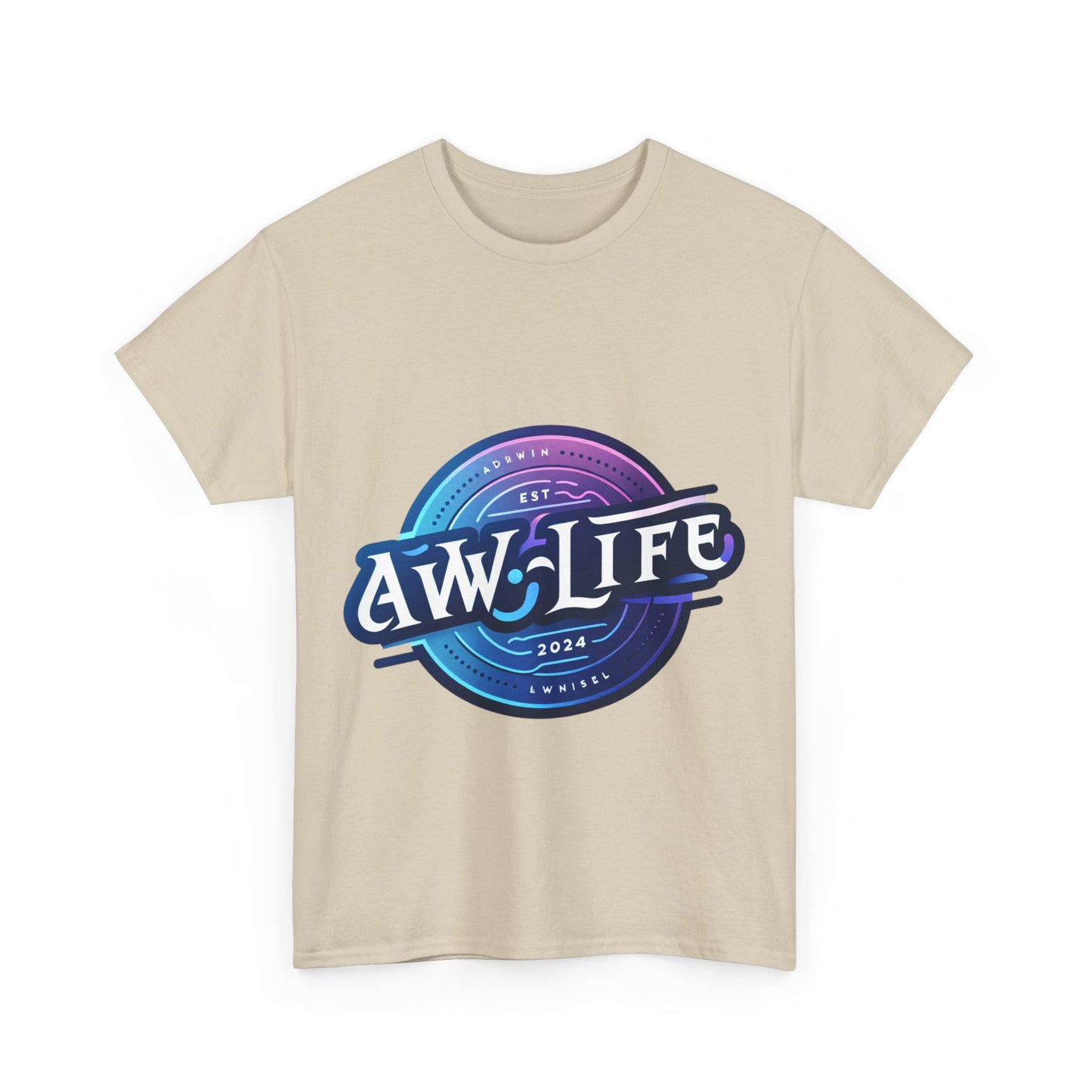 Heavy Cotton Tee - Blu Steel