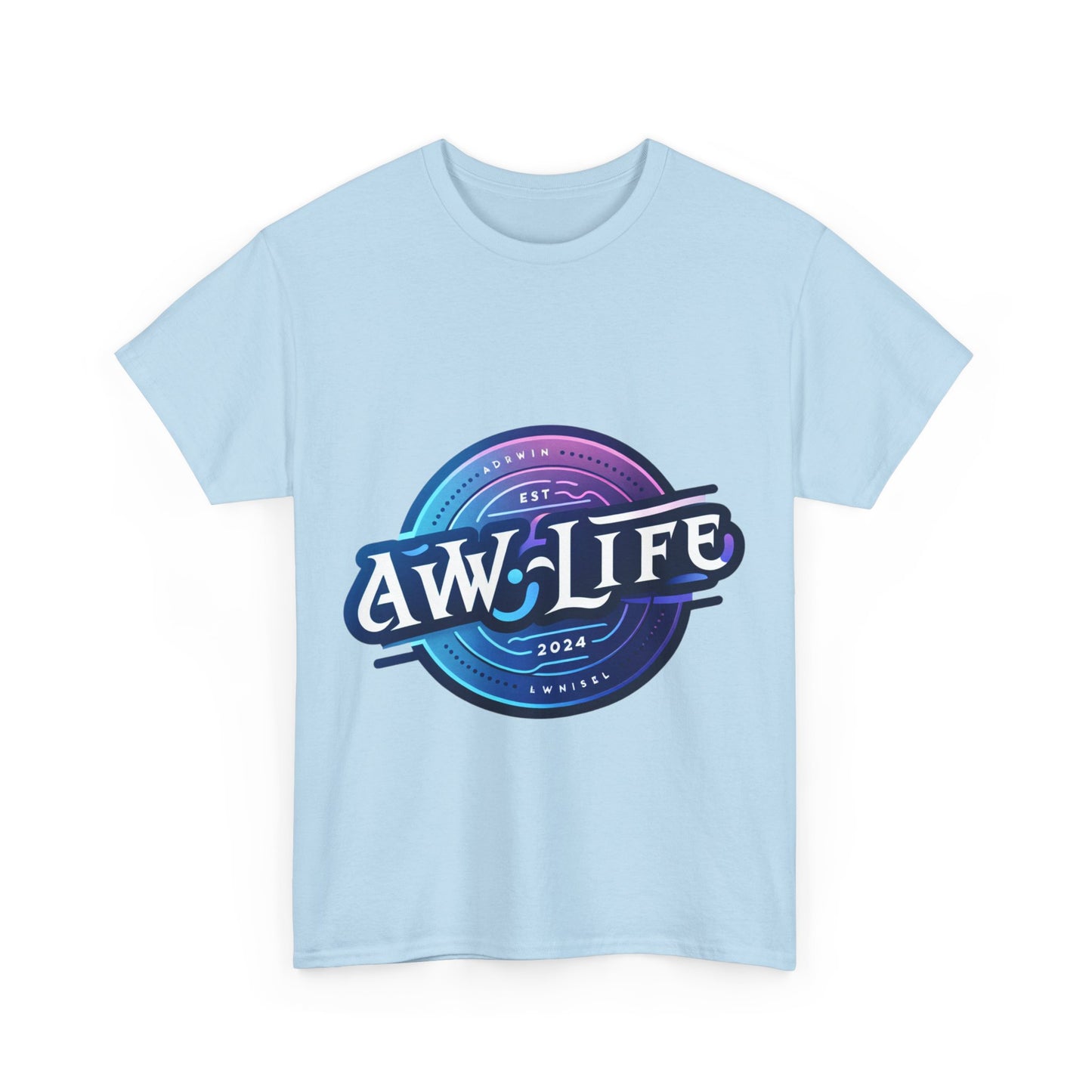 Heavy Cotton Tee - Blu Steel