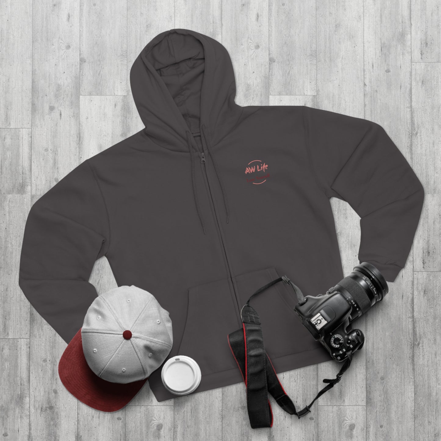 Mens Hooded Zip - Nautical