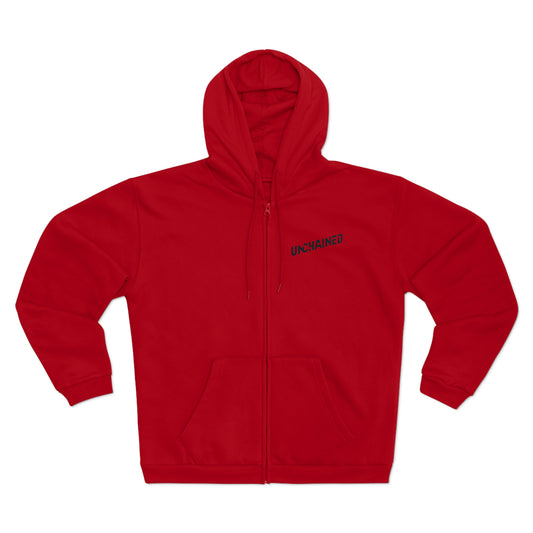 Hooded Zip Sweatshirt - Lone Surfer Umchained